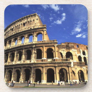 Porta-copo Ruínas famosas do Coliseu em Roma Itália