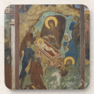 Porta-copo Rússia, Yaroslavl, afresco na Catedral de St. 2