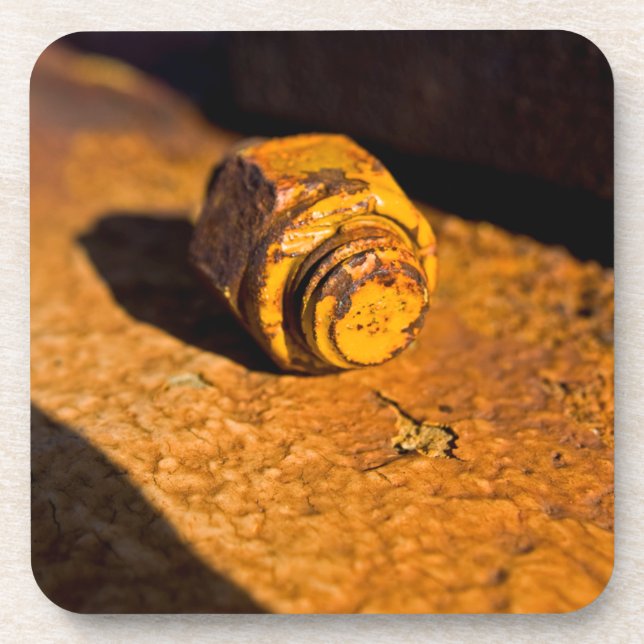 Porta-copo Rusty Bolt & Nut (Frente)