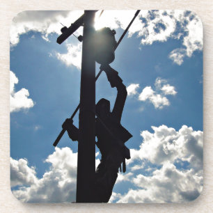 Porta-copo Rusty the Lineman