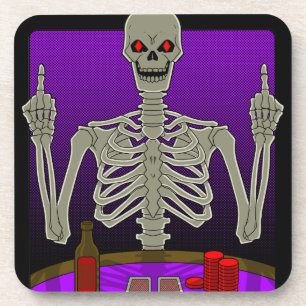 Porta-copo Sacudir do Skeleton Poker