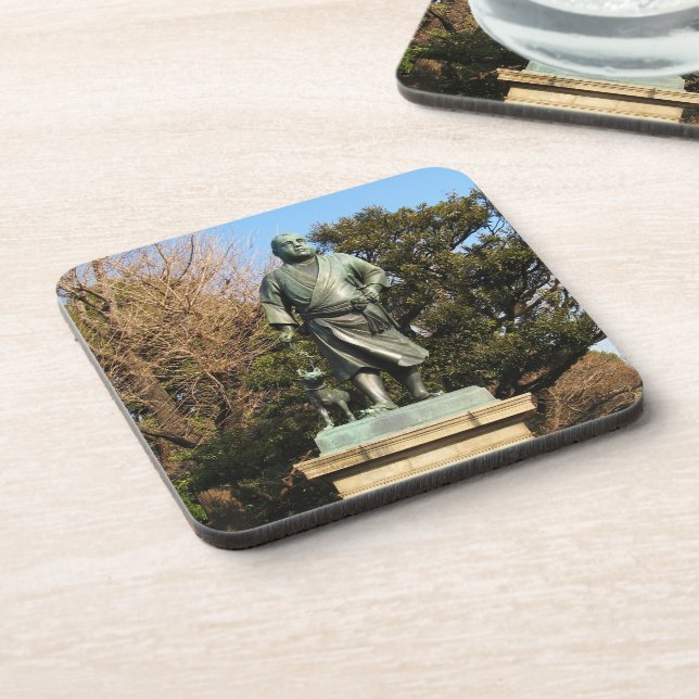 Porta-copo Saigo Takamori (O Último Samurai) & Estátua De Cac (Left Side)