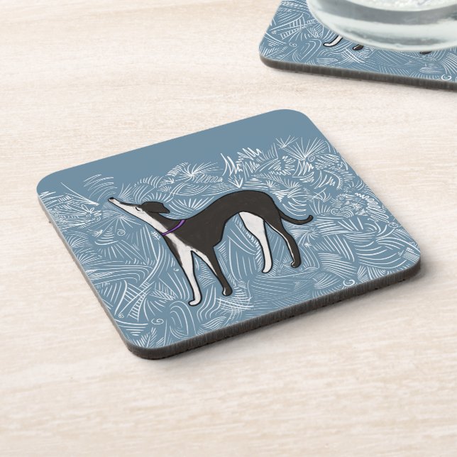Porta-copo Saluki Greyhound (Left Side)