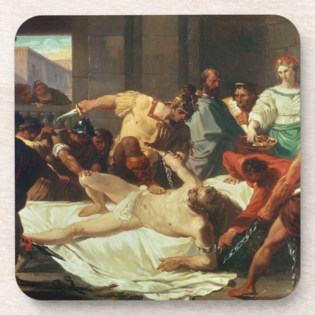 Porta-copo Samson traiu por Delilah (o óleo em canvas) (Frente)