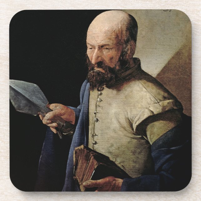 Porta-copo Santo Thomas (óleo em canvas) (Frente)