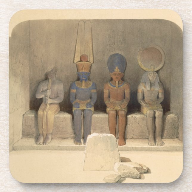 Porta-copo Santuário do templo de Abu Simbel, de "Egipto (Frente)