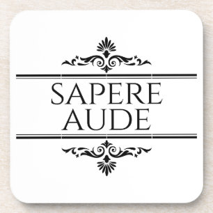 Porta-copo Sapere Aude