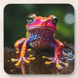 Porta-copo 🐸 Sapo arco-íris oriental