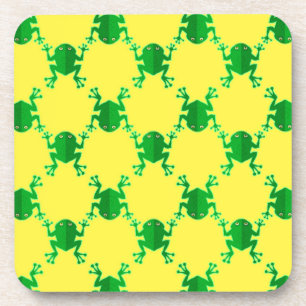 Porta-copo Sapos bonitos dos desenhos animados