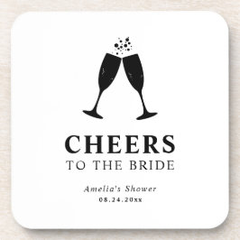 Porta-copo Saúde ao Chá de panela Brunch e Bubble