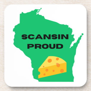 Porta-copo Scansin (Wisconsin) Orgulhoso!