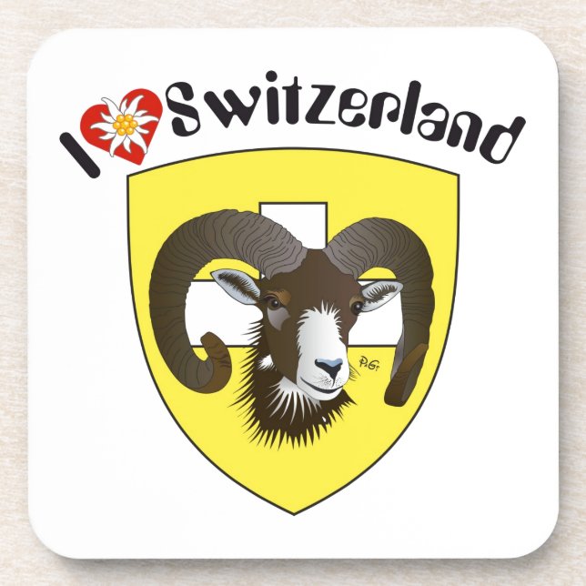 Porta-copo Schaffhausen Schweiz Kork-Untersetzer (Frente)