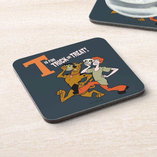 Porta-copo Scooby-Doo | T é para Trick ou Tratat (Left Side)