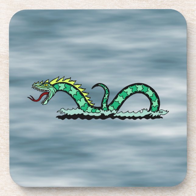 Porta-copo Sea Serpent (Frente)