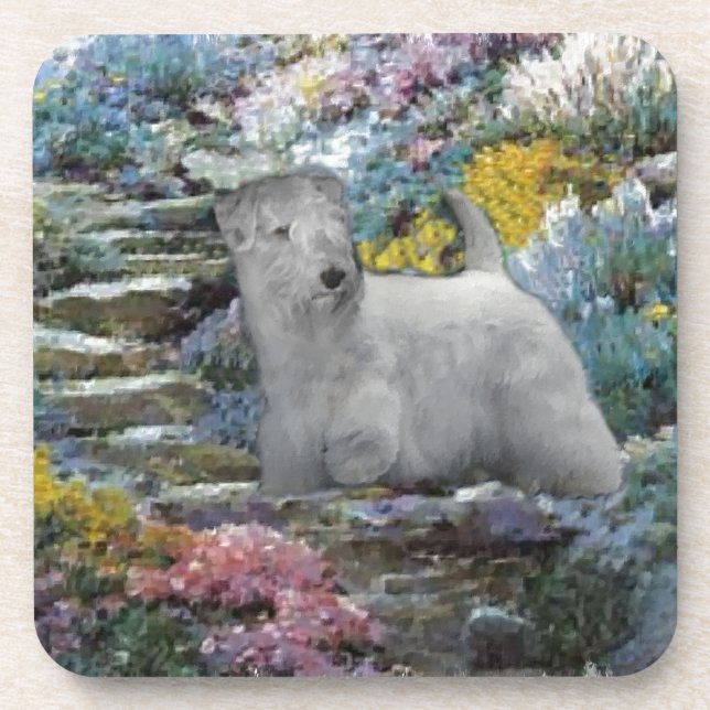 Porta-copo Sealyham Terrier Art (Frente)