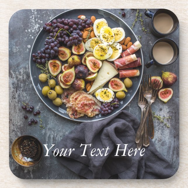 Porta-copo Seleção da Comida italiana (Frente)