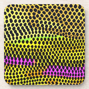 Porta-copo "Selvagem Vibrante" Abstrato Impressão