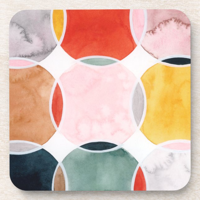 Porta-copo Sensical - Padrão do círculo (Frente)