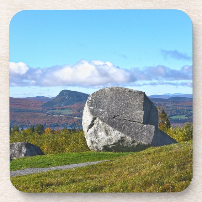 Porta-copo Sentinel Rock, Lake Willoughby, Vermont (Frente)