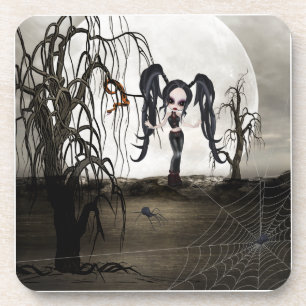 Porta-copo Sepia Gótico Girl