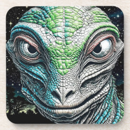 Porta-copo Ser humano lagarto alienígena ser extraterrestre r