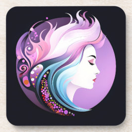 Porta-copo "Serenidade no Estilo" Beleza das Mulheres