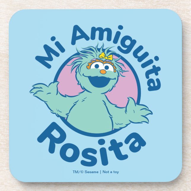 Porta-copo Sesame Street | Minha Amiguinha Rosita (Frente)
