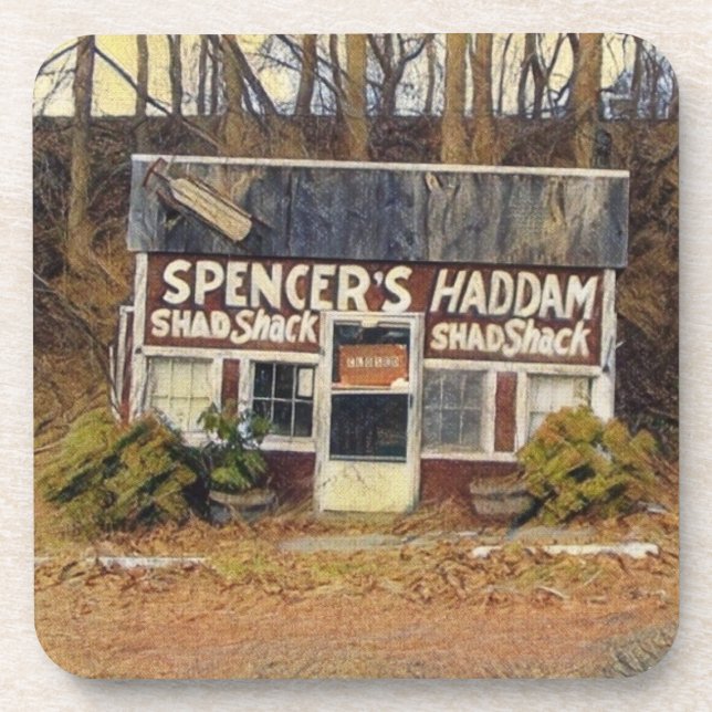 Porta-copo Shad Shack de Spencer (Frente)