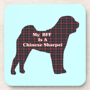 Porta-copo Sharpei BFF chinês