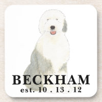 Sheepdog Antigo Personalizado em Inglês