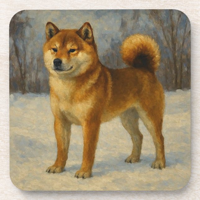 Porta-copo Shiba Inu (Frente)
