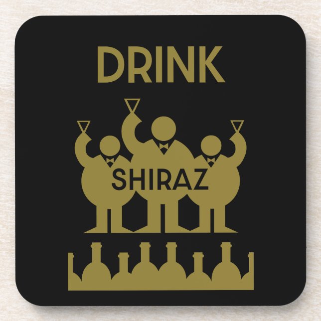 Porta-copo Shiraz Wine Drinkers (Frente)