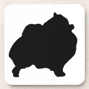 Porta-copo Silhueta de Pomeranian