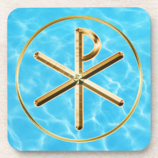 Porta-copo Símbolo Chi-rho