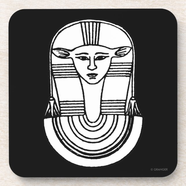 Porta-copo Símbolo egípcio: Hathor (Frente)