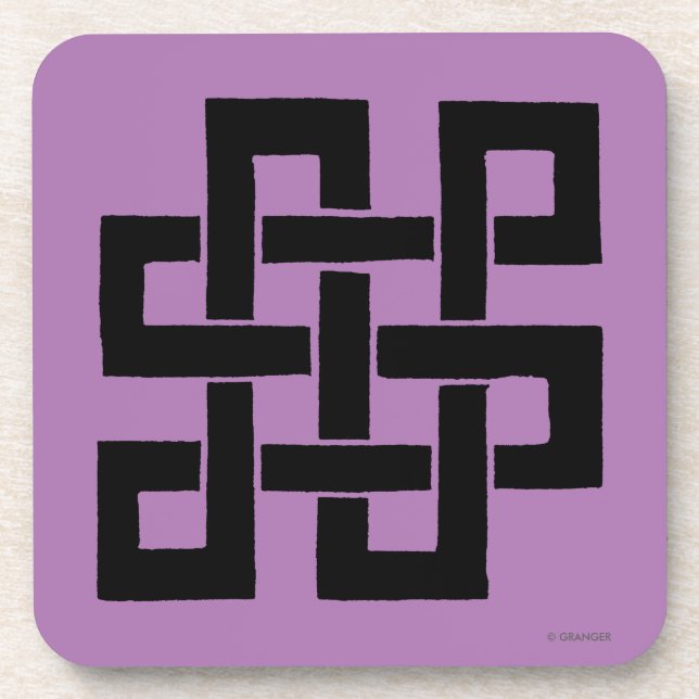 Porta-copo Símbolo: Nade-Takara-Nusubi (Frente)