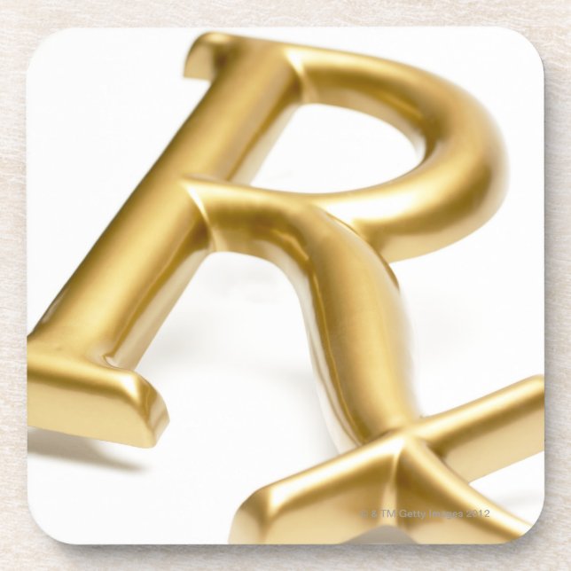 Porta-copo Sinal da droga de Rx (Frente)