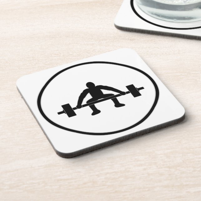 Porta-copo Sinal de elevação de peso (Left Side)