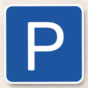 Porta-copo Sinal de estacionamento
