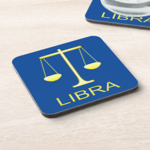 Porta-copo Sinal de estrela do Ouro Libra Escala
