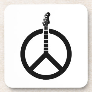 Porta-copo Sinal de Paz de Violão