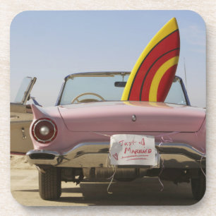 Porta-copo Sinal e prancha do recem casados