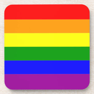 Porta-copo Sinalizador de Orgulho LGBTQIA+ Cores Arco-Íris