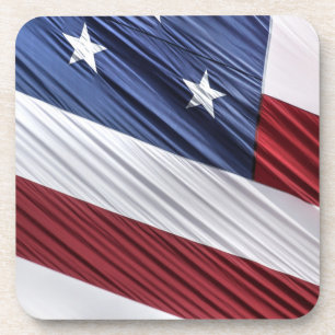 Porta-copo Sinalizador Patriótico Americano Vermelho, Branco