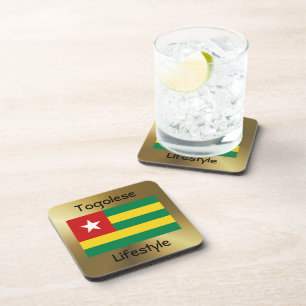 Porta-copo Sinalizador Togo+Porta copos de Texto