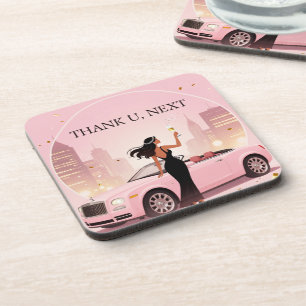 Porta-copo Single Era Party Coaster  Thank U, Next Coaster
