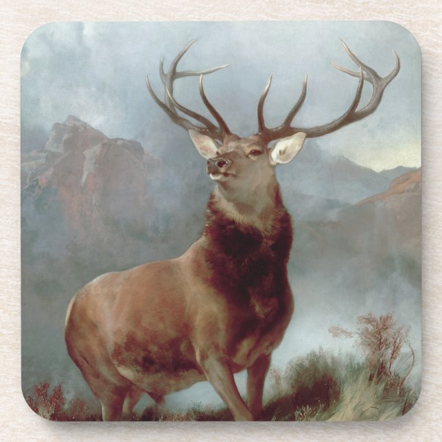 Porta-copo Sir Edwin Landseer | Monarca do Glen, 1851 (Frente)