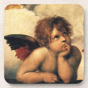 Porta-copo Sistine Madonna Angels por Raphael Sanzio