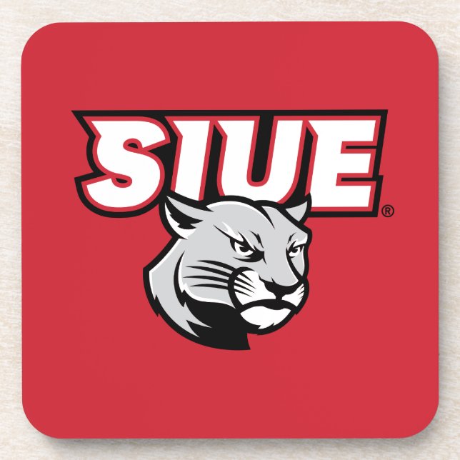 Porta-copo SIUE Cougars (Frente)