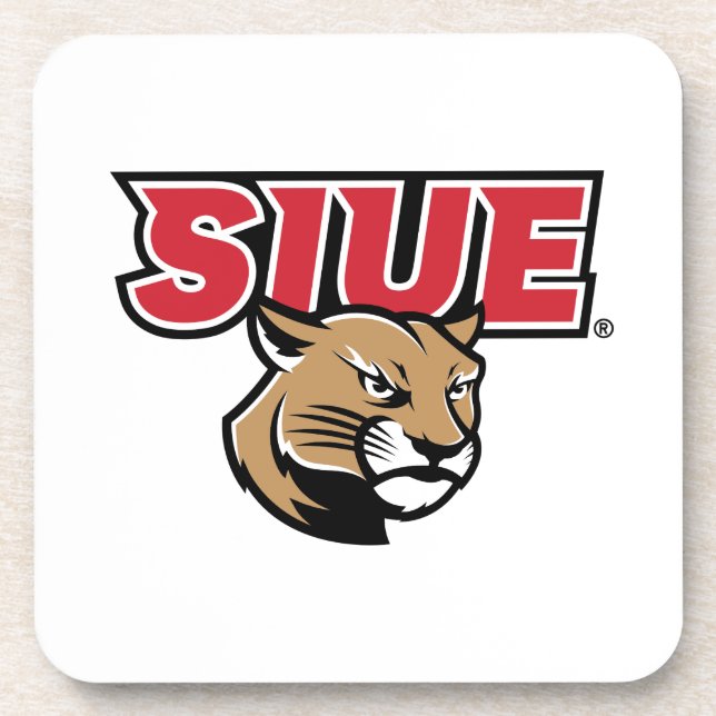Porta-copo SIUE Cougars (Frente)